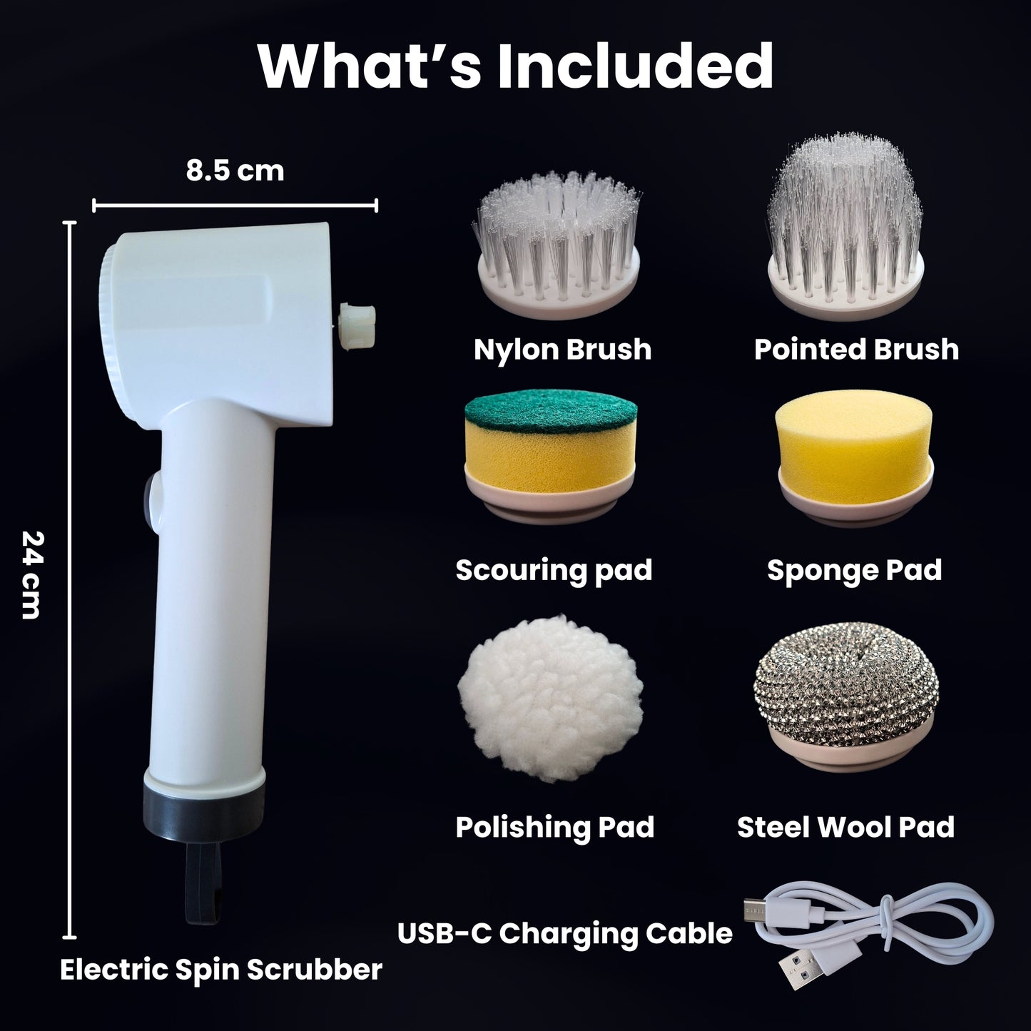 Electric Spin Scrubber