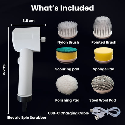 Electric Spin Scrubber